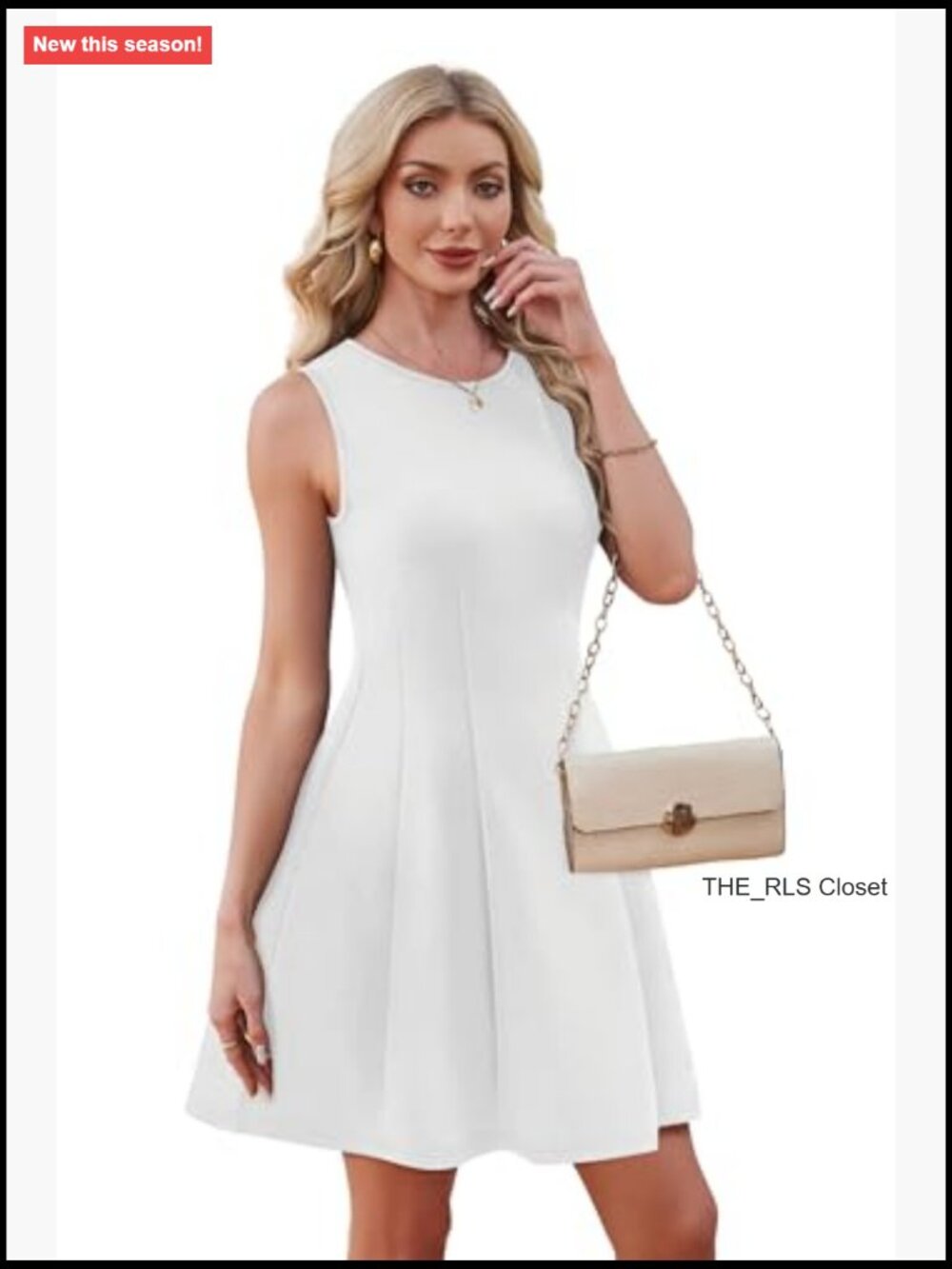 Elegant Cocktail Short Dress - Sleeveless A-line Mini - Picture 4 of 7